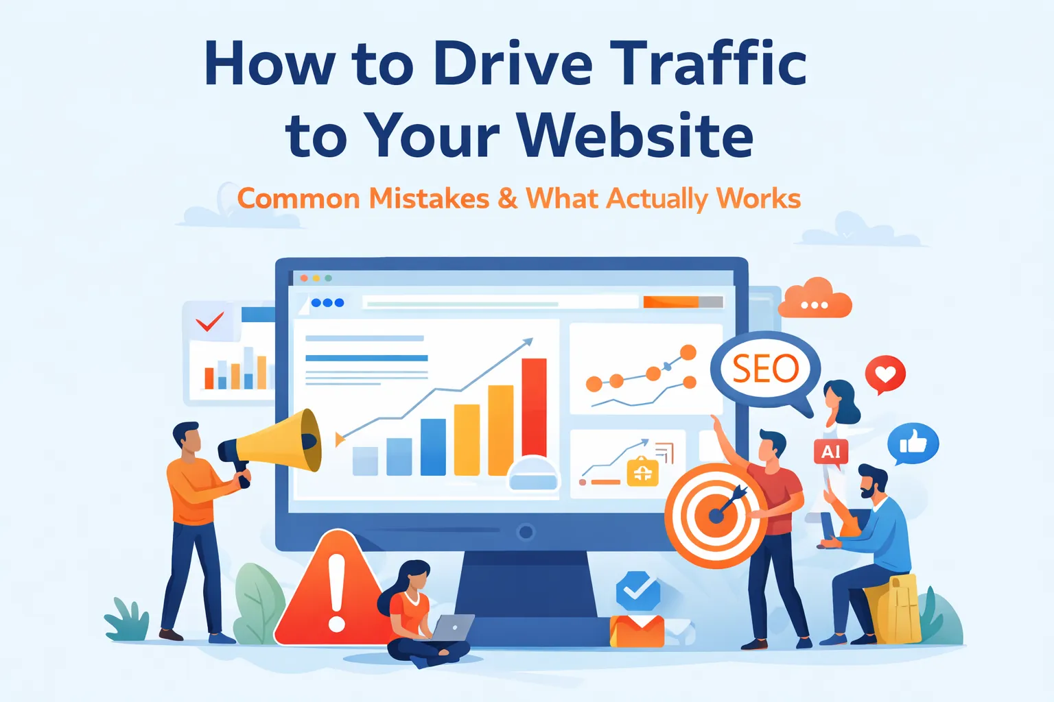 How to drive traffic to your website - Quantum SEO Strategy - Blog post 